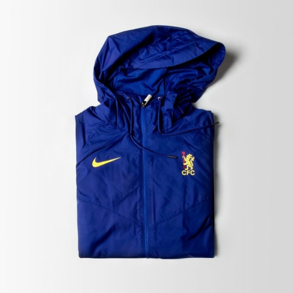 Nike Tech Pack Chelsea F.C. Windrunner Blue Jacket - Picture 3 of 10
